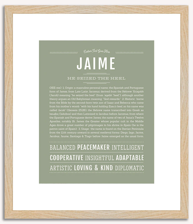 Jaime | Name Art Print