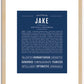 Jake | Name Art Print