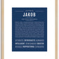 Jakob | Name Art Print