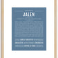 Jalen | Name Art Print