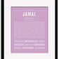 Frame Options | Lilac | Black Frame, Matted