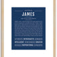 James | Name Art Print