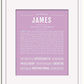 Frame Options | Lilac | White Frame, Matted