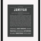 Jamiyah | Name Art Print