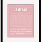 Jamiyah | Name Art Print