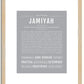 Jamiyah | Name Art Print