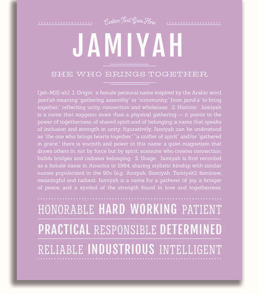 Frame Options | Lilac | White Frame, Matted