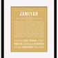 Jamiyah | Name Art Print