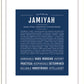 Jamiyah | Name Art Print