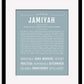 Jamiyah | Name Art Print