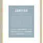 Jamiyah | Name Art Print