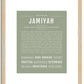 Jamiyah | Name Art Print