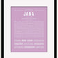 Frame Options | Lilac | Black Frame, Matted