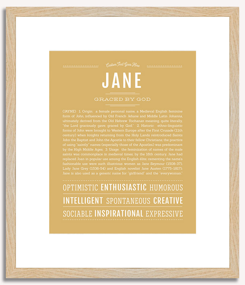 Jane | Name Art Print