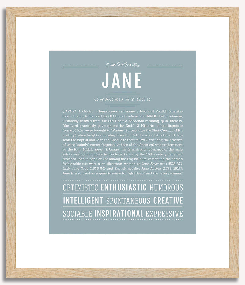 Jane | Name Art Print