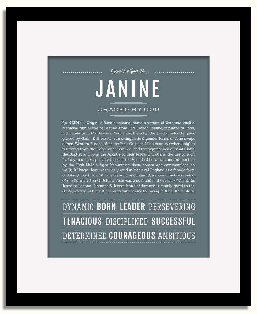 Frame Options | Night Rendezvous | Black Frame, Matted