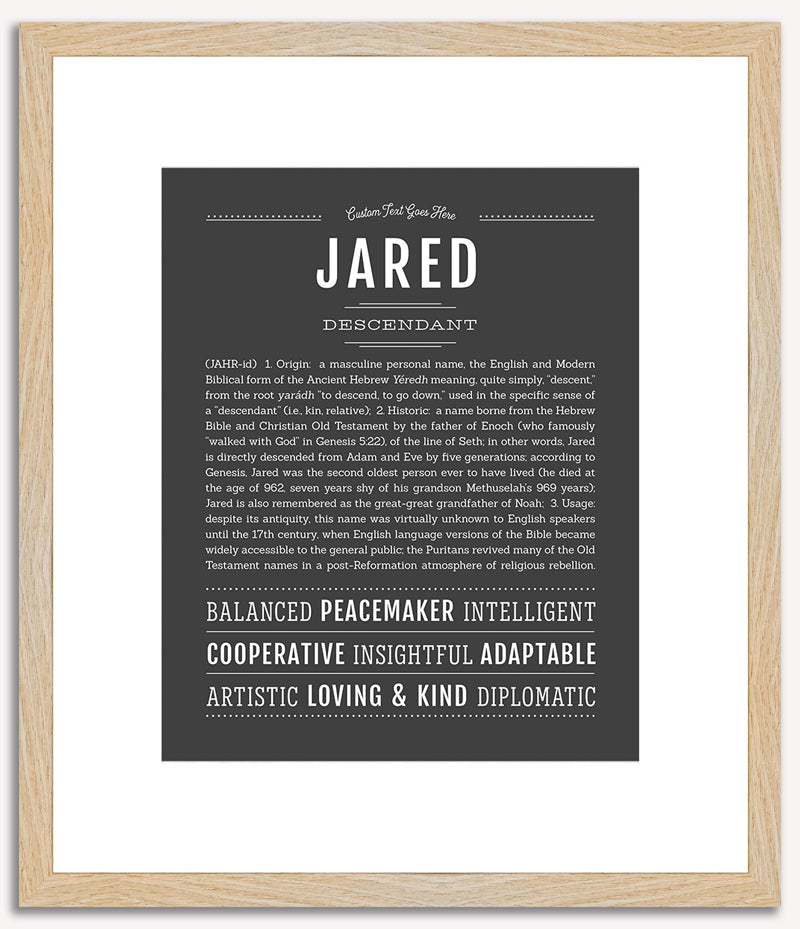 Jared | Name Art Print