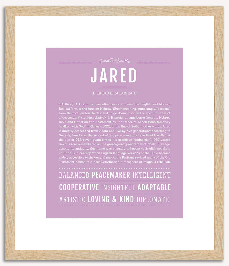 Jared | Name Art Print