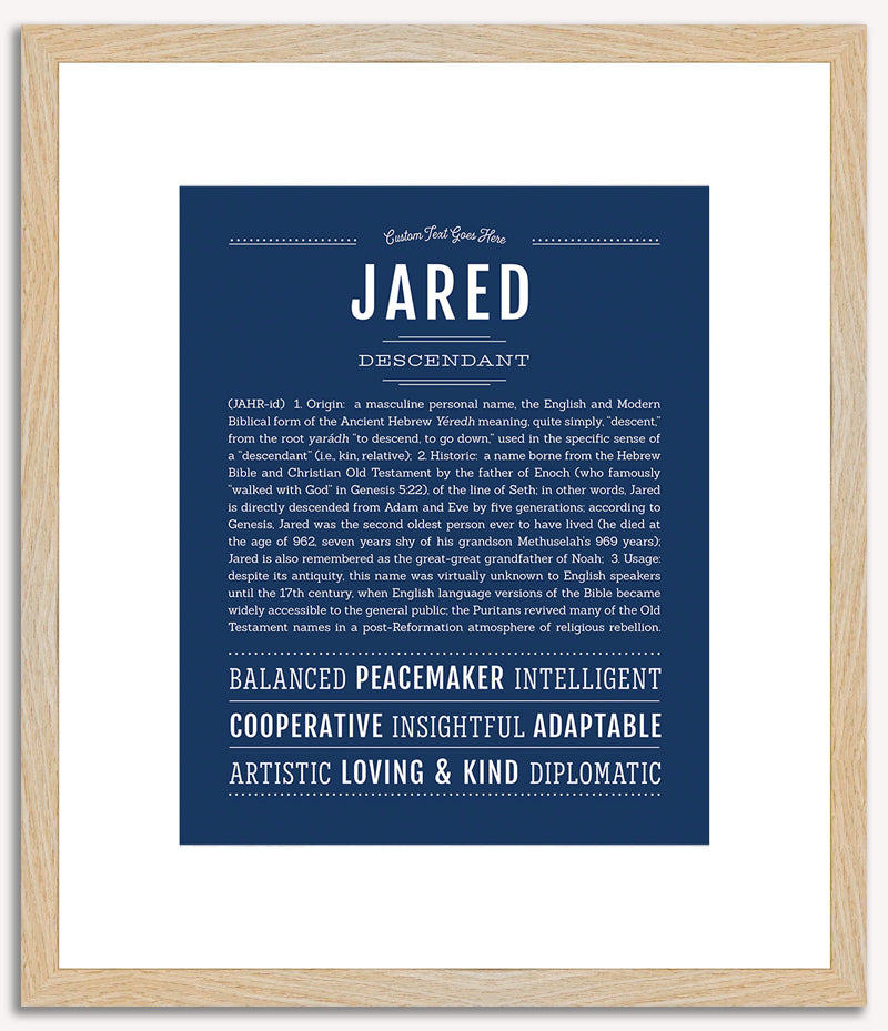 Jared | Name Art Print