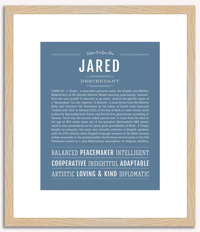 Jared | Name Art Print