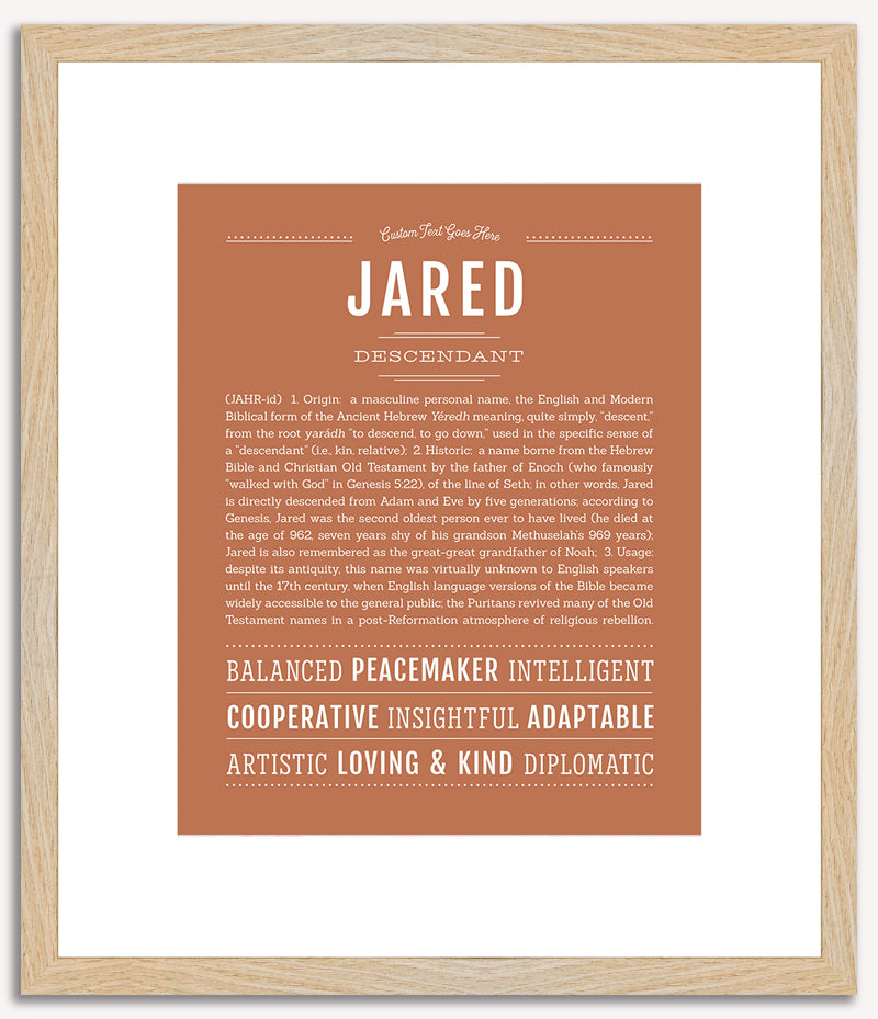 Jared | Name Art Print