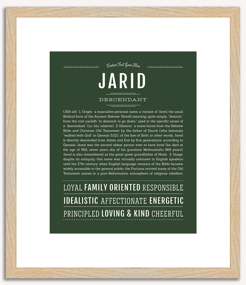 Jarid | Name Art Print