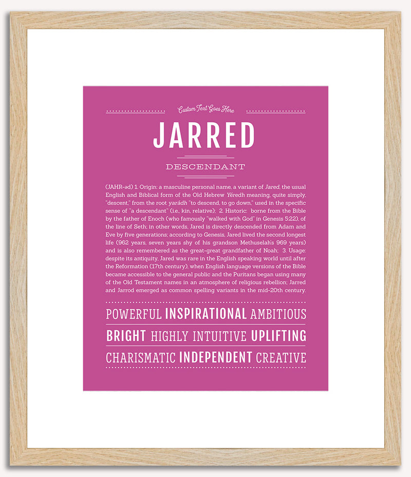 Jarred | Name Art Print