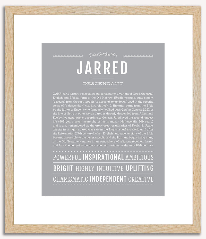 Jarred | Name Art Print