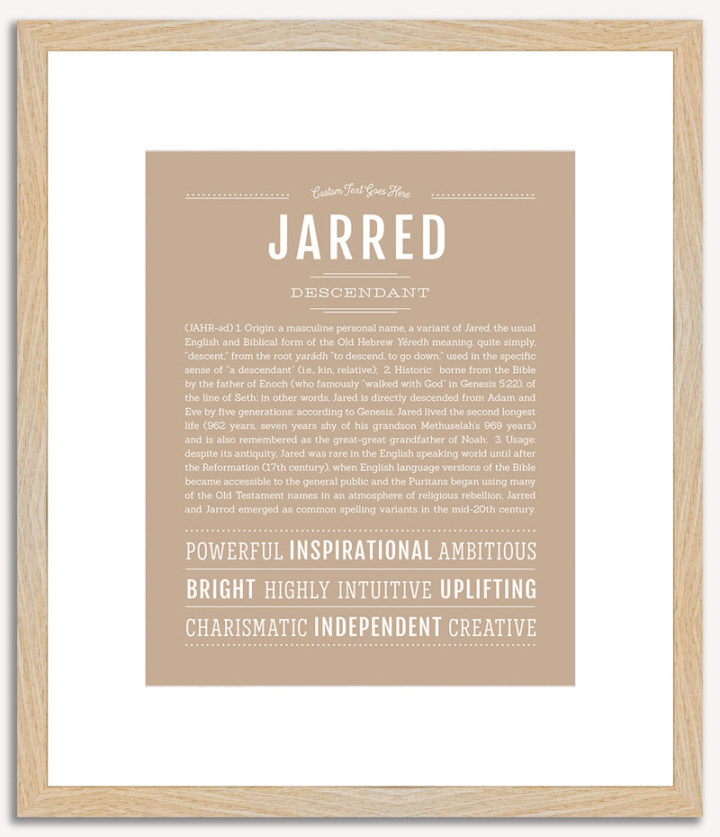 Jarred | Name Art Print