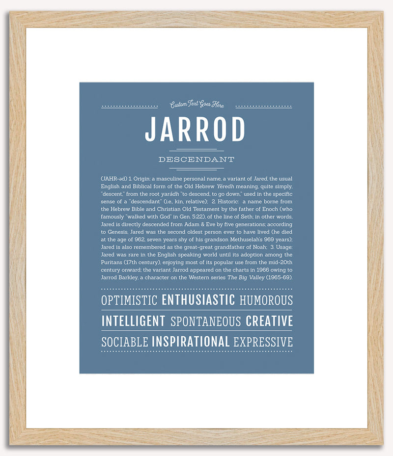 Jarrod | Name Art Print