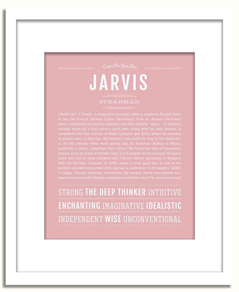 Frame Options | Dusty Rose | White Frame, Matted