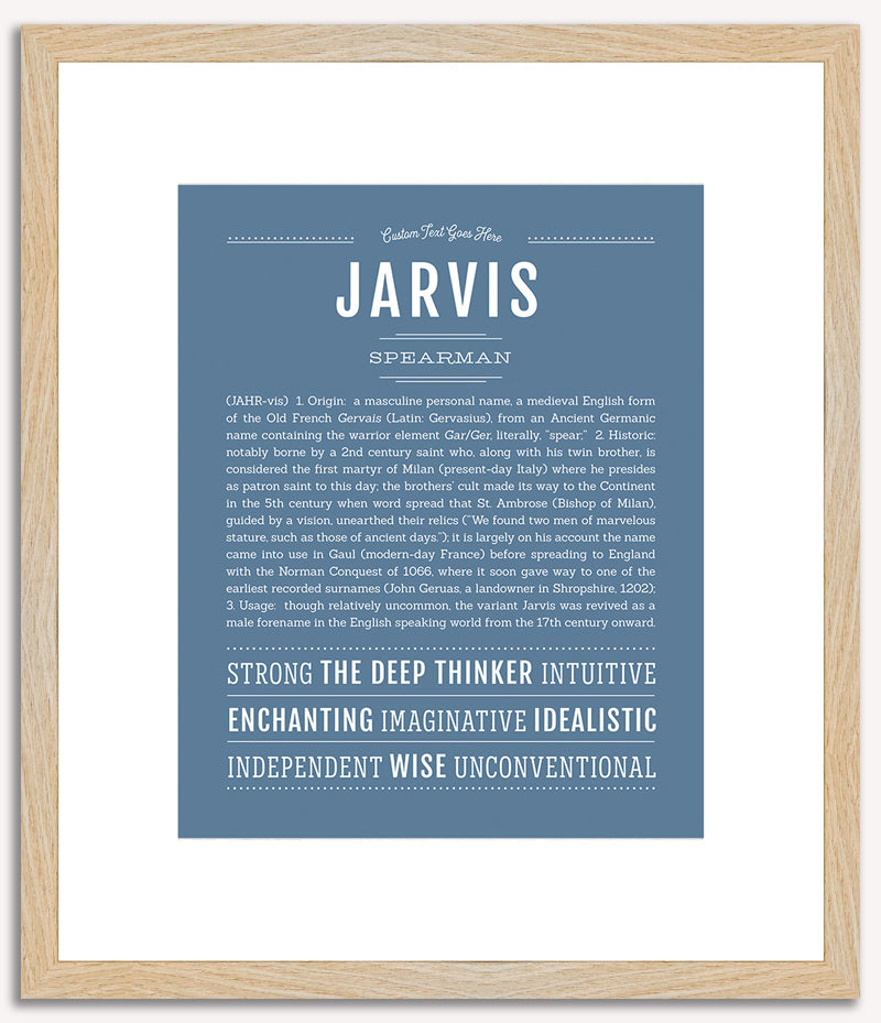 Jarvis | Name Art Print