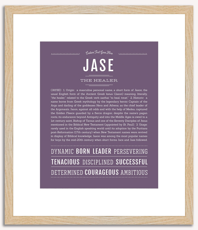 Jase | Name Art Print