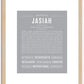 Jasiah | Name Art Print