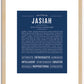 Jasiah | Name Art Print