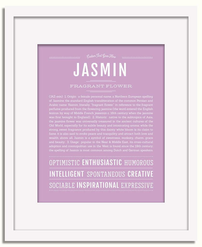 Frame Options | Lilac | White Frame, Matted