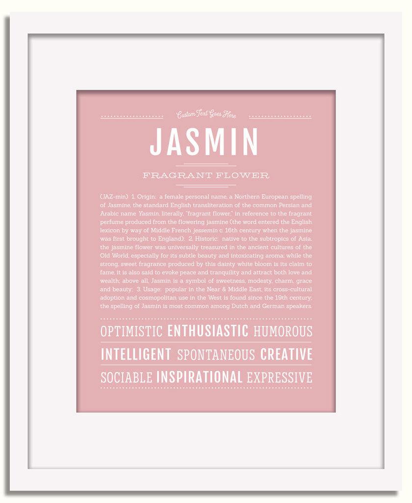 Frame Options | Dusty Rose | White Frame, Matted