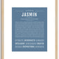 Jasmin | Name Art Print