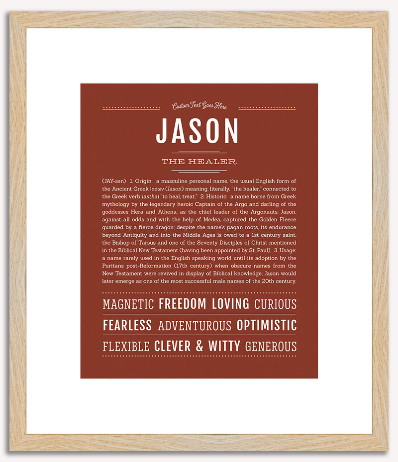 Jason | Name Art Print