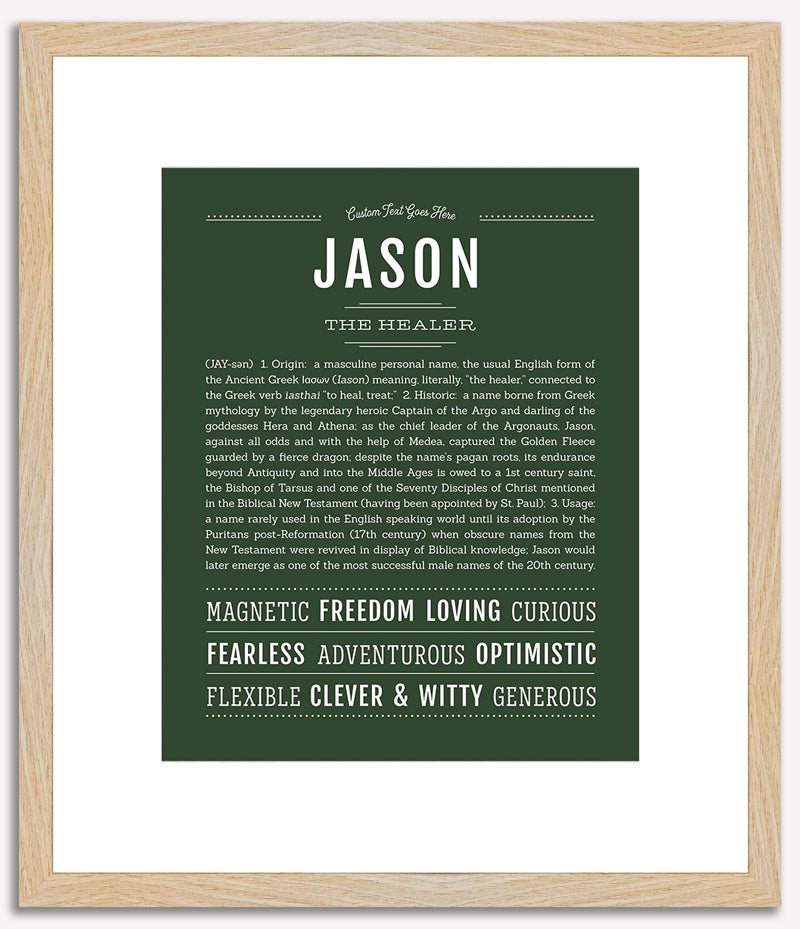 Jason | Name Art Print