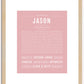 Jason | Name Art Print