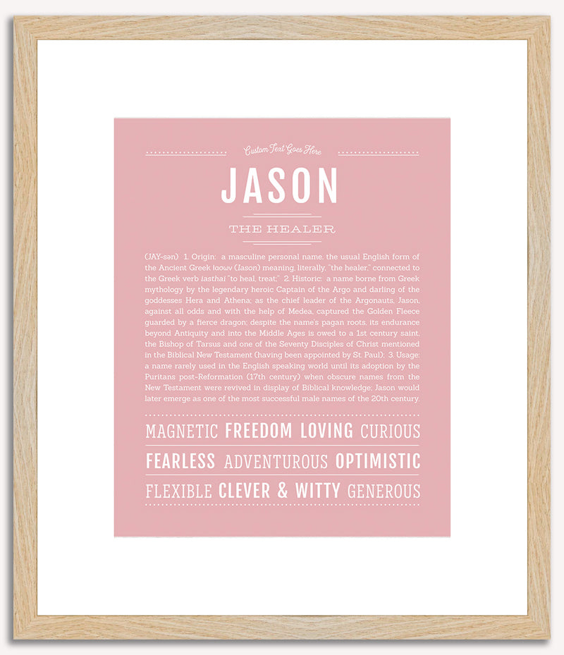 Jason | Name Art Print