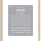 Jason | Name Art Print