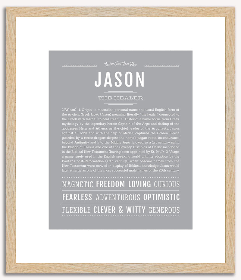 Jason | Name Art Print