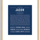 Jason | Name Art Print