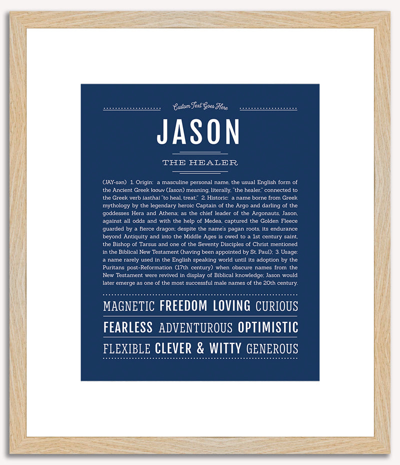 Jason | Name Art Print