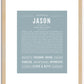 Jason | Name Art Print