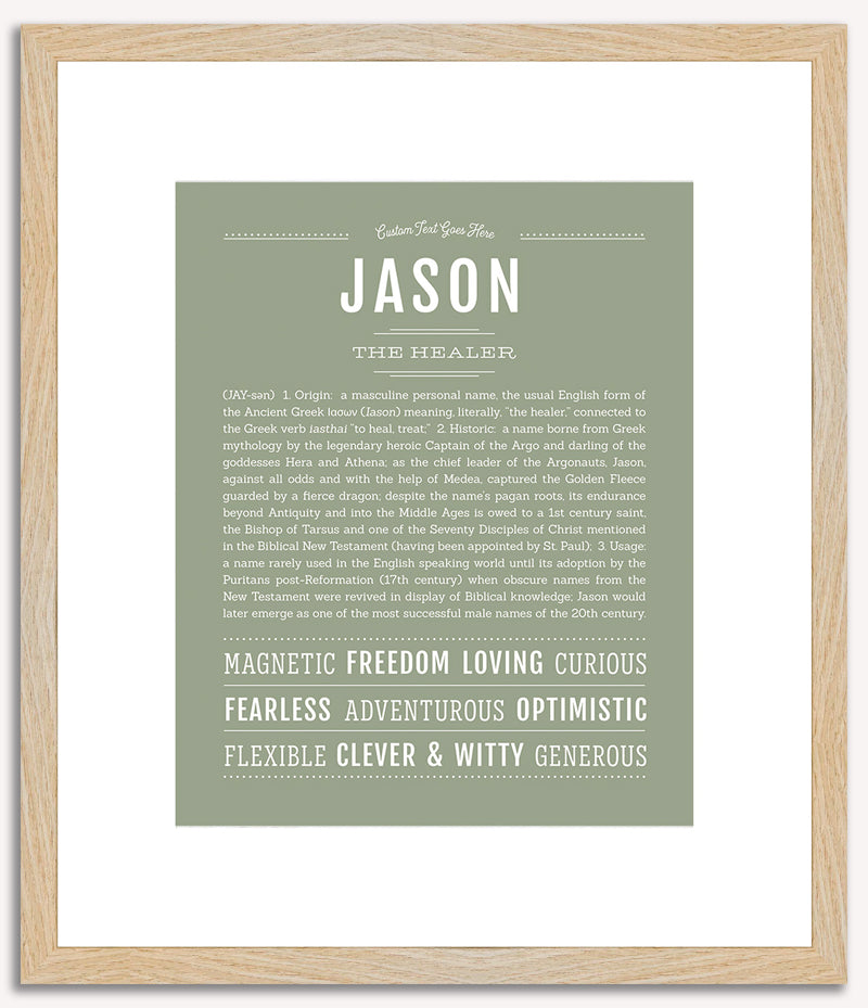 Jason | Name Art Print