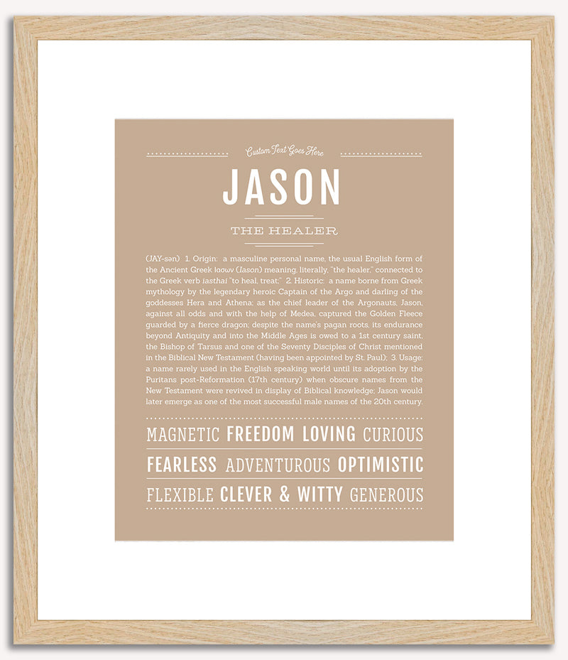 Jason | Name Art Print