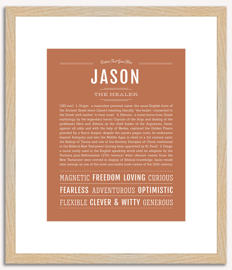 Jason | Name Art Print